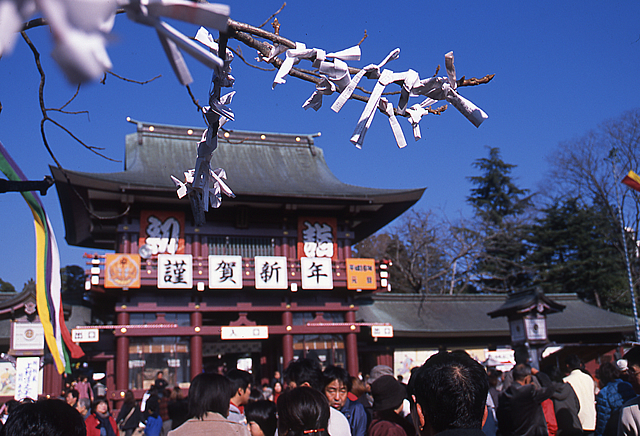 初詣(笠間稲荷神社)